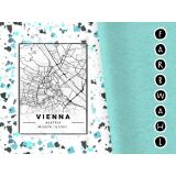 Bio-Jersey XXL Panel + Kombistoff City Trip Vienna, 2 in 1
