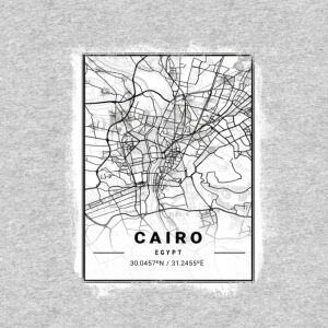 Bio-Jersey XXL Panel + Kombistoff City Trip Cairo, 2 in 1 Grau