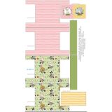 Nähset Hochw. Kindertasche Little Farm, rosa, inkl. Schnittmuster + Anleitung, ägyptische Baumwolle
