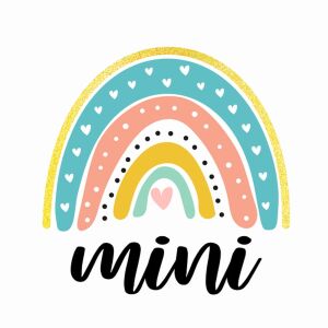 PANEL + Kombistoff, Mama & Mini, Mini Regenbogen...