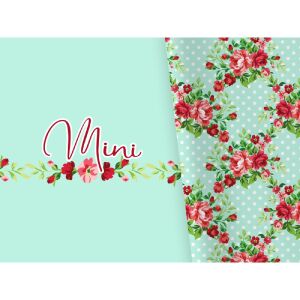 PANEL + Kombistoff, Mama & Mini, Mini Blumen...
