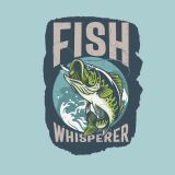 Bio-Jersey Panel, Gone Fishing, Fish Wisperer
