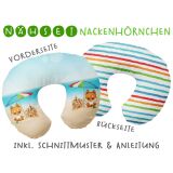 Nähset Nackenhörnchen, Summer Fox, Sonnenschirm, inkl. Schnittmuster & Anleitung