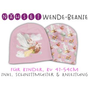Nähset Wende-Beanie, KU 47-54cm, Auf ins Abenteuer,...