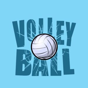 XL Panel + Kombistoff Sports, Volleyball, (2 in 1)