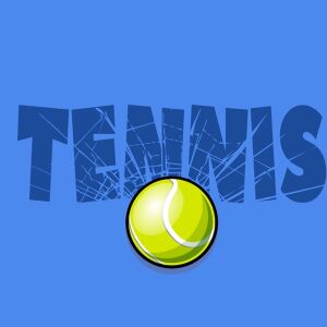 XL Panel + Kombistoff Sports, Tennis, (2 in 1)