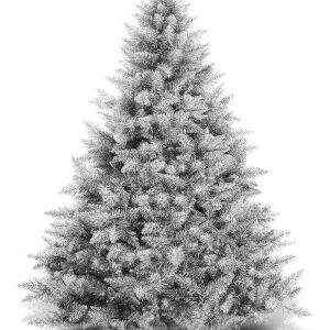 Wandbehang Nähset Weihnachtsbaum grau-verschneit