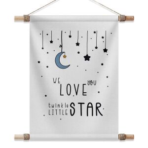 Wandbehang Nähset Love Star (Klein)