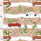 Bio-Sweat, PANEL + Kombistoff, Christmas Woodlands, Auto, perfekt passend