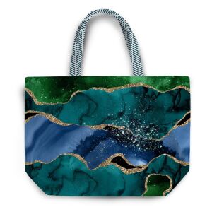 Nähset XL Shopper-Bag Tasche, Aquarell, inkl....