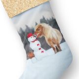 Weihnachtsstiefel (Nähset) Pony