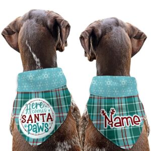 Hundehalstuch (Nähset) Santa Paws