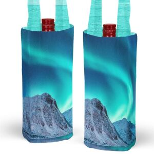 Flaschen-Tasche (Nähset) Berg