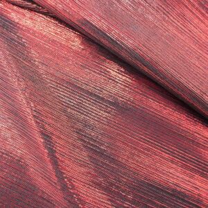 Metallic Lamé Stretch Jersey - Rot