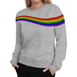 Damen Sweater (Nähset) Regenbogen