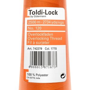 Gütermann Overlocknähgarn - Toldi-Lock Orange 1770