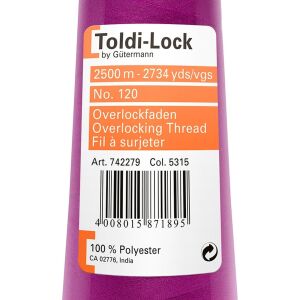 Gütermann Overlocknähgarn - Toldi-Lock Fuchsia...