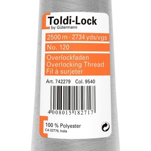 Gütermann Overlocknähgarn - Toldi-Lock Grau...