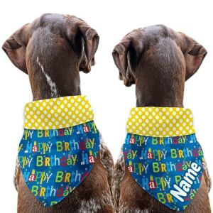 Hundehalstuch (Nähset) Happy Birthday