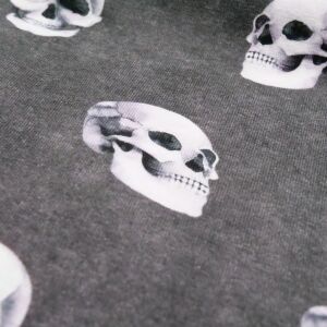 BIO-Jersey Skull (Steingrau)