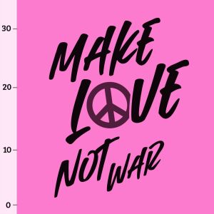 Camouflage, Make Love, pink, PANEL + Kombistoff