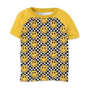 T-Shirt Smiley gelb (Nähset)