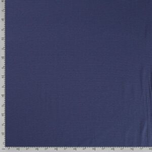 Jersey Yarn Dyed Streifen Blau und Dunkelblau