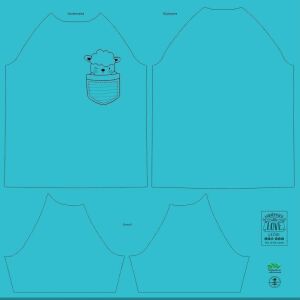 T-Shirt Taschentiere "Löwe" (Nähset)