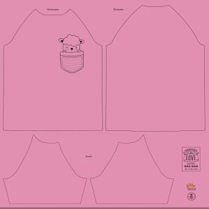 T-Shirt Taschentiere "Bär" (Nähset)