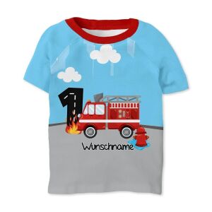 T-Shirt Geburtstag "Feuerwehr" (Nähset)