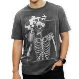 T-Shirt für Männer "Skelett" (Nähset)