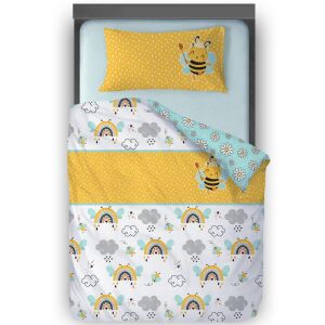 Kinderbettwäsche, Biene (Nähset)