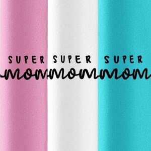 Super Mom, Jersey (XL-Panel)