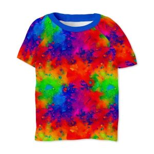 T-Shirt Regenbogen Bunt (Nähset)