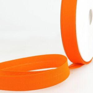 1 Meter Schrägband Meterware uni Orange