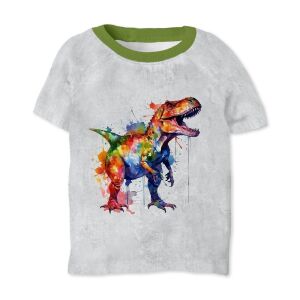 T-Shirt Regenbogen Dino (Nähset)