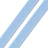 Paspelband Baumwolle, 12 mm, Blau