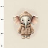 Elefant, Winterkinder (Panel) Sommersweat
