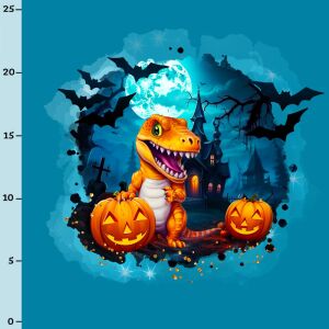Panel & Kombistoff, Halloween Dino