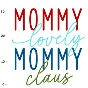 MOMMY "Claus"  (XL-Panel) Sommersweat