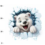 Eisbär (Panel) Sommersweat