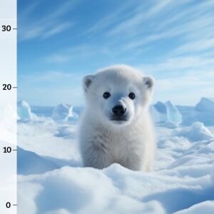 Eisbär, Arctic Animals (Panel) Sommersweat