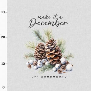 December, Soft Winter (XL-Panel) Sommersweat