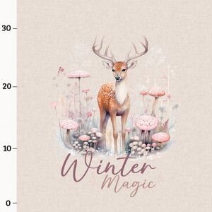 Winter Magic, Soft Winter (XL-Panel) Sommersweat