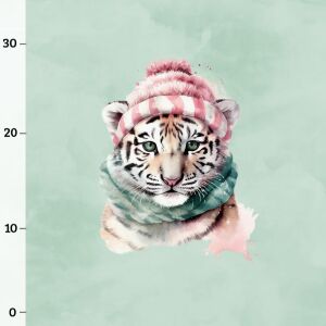 Tiger (Peppermint Winter) Panel auf Sweat