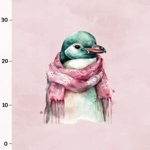Pinguin (Peppermint Winter) Panel auf Sweat
