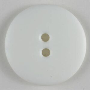 Dill Modeknopf 23mm - Weiß - matt