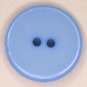 Dill Modeknopf 23mm - Hellblau - glänzend