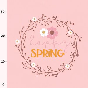 Happy Spring (Springflowers) XL-Panel Jersey