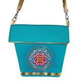 Foldover Bag Tasche, Mandala (Nähset)